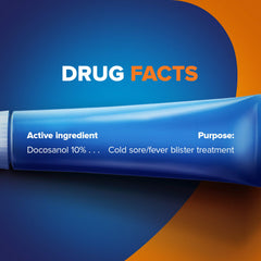 Angled view of Abreva dispensing for easy application.