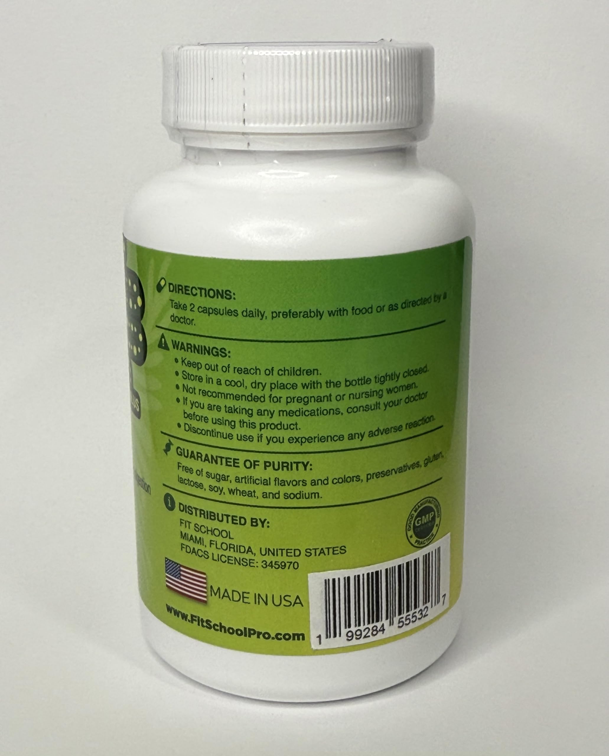 ABSFLAT digestive support capsules ready for daily routine.
