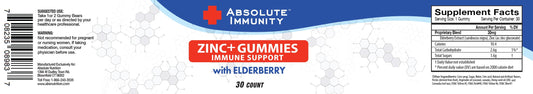 Absolute Nutrition Immunity gummies closeup, colorful fruit chews for daily wellness.