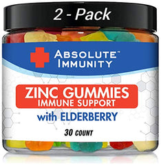 Absolute Nutrition Immunity two-pack display, value for family immune support.