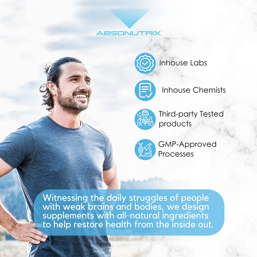 Absonutrix Benfotiamine Complex drops stirred in water for quick use
