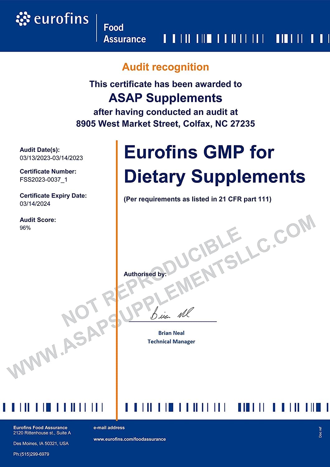 Absonutrix bottle label highlights bioavailability and simple consumption.