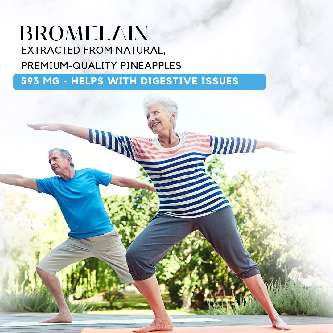 Absonutrix Bromelain made in USA label emphasizes domestic production.