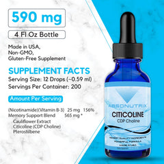 Closeup of Absonutrix Citicoline dropper for precise measurement