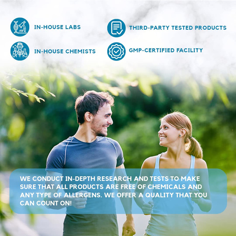 GMP-certified production supports consistent quality