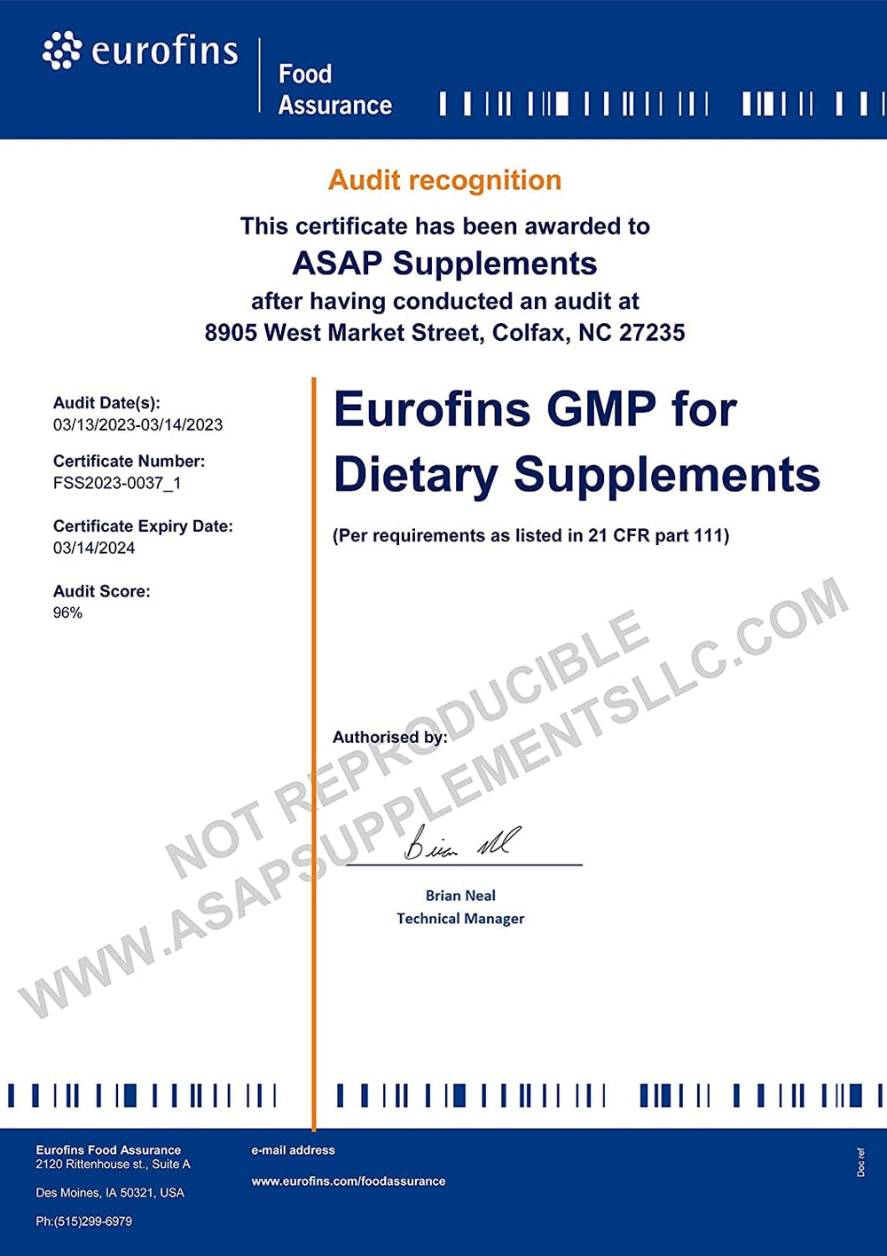 Absonutrix drops poured into water for quick, convenient intake