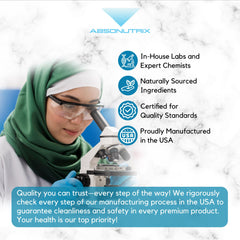 Absonutrix nattokinase-serrapeptase drops measured for easy dosing.