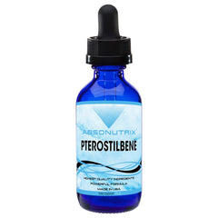 Absonutrix Pterostilbene 300 mg bottle-front showing potency and USA-made quality for daily wellness.