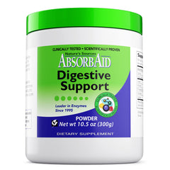 AbsorbAid Digestive Enzymes bottle front view for smoother post-meal digestion