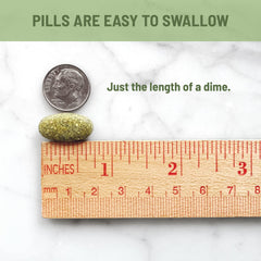 Abundant Earth multivitamin bottle open revealing the full blend