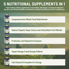 Abundant Earth probiotic blend bottle showcases gut friendly support