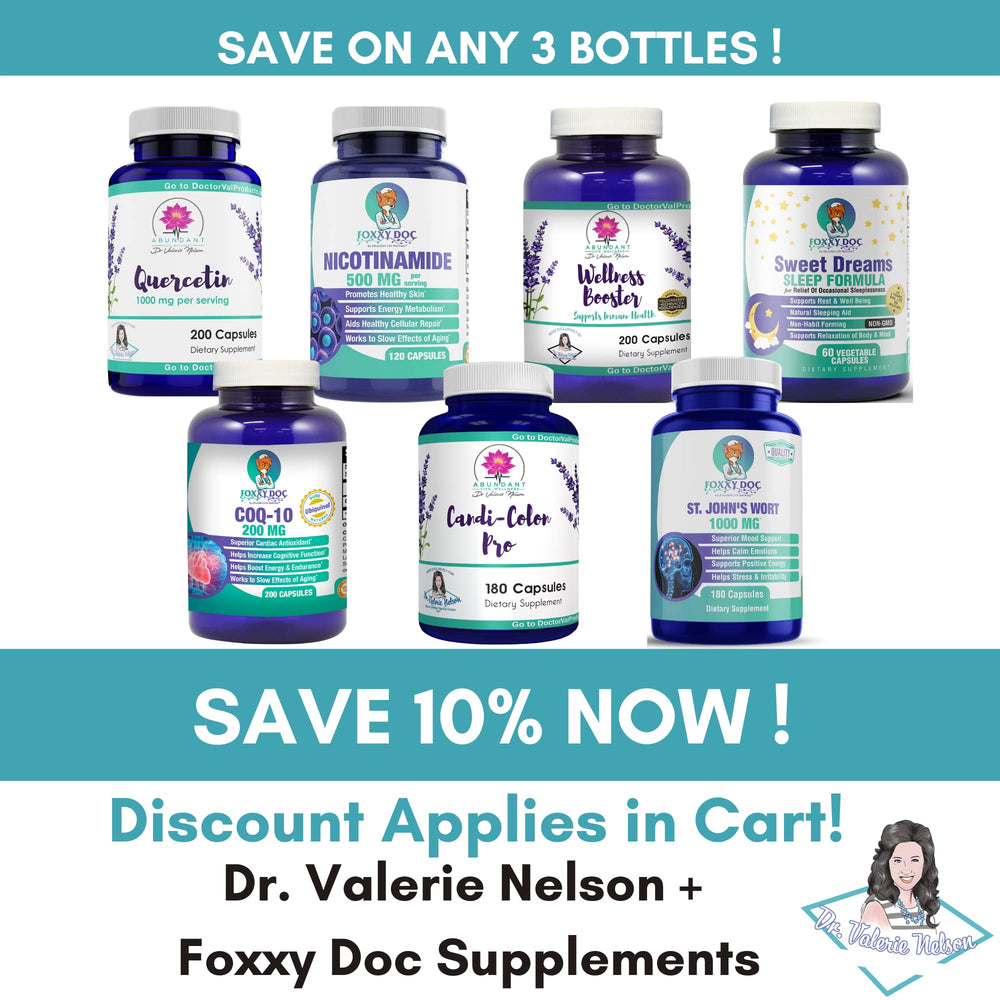 USA-made Abundant Life Wellness CoQ10 packaging with third party lab seal