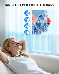 ABXMAS adjustable neckband enabling hands-free therapy.