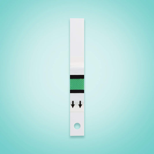 Accu-Chek Active 100-pack vial opening shows easy access to strips.