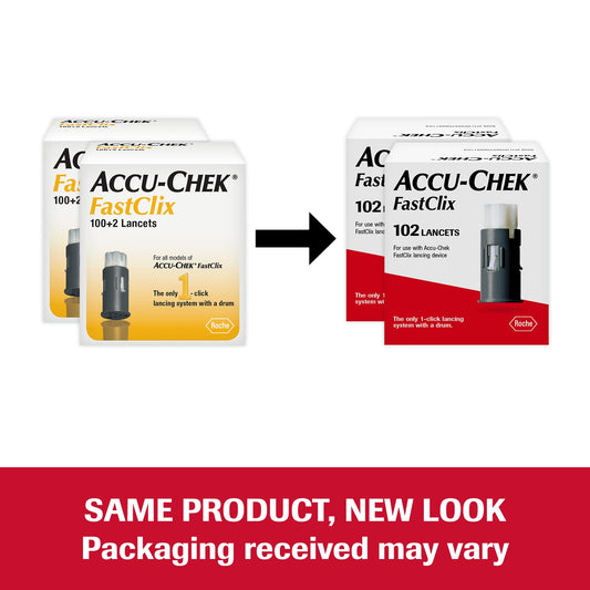 Accu-Chek FastClix lancets with thin gauge and bevel cut for smoother entry