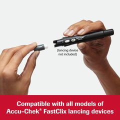 Accu-Chek two-month lancet supply concept