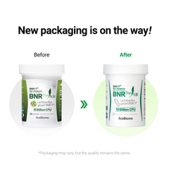 AceBiome BNRThin S30 bottle on desk in everyday wellness setting
