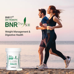 AceBiome BNRThin S30 bottle top view for convenient storage at room temperature