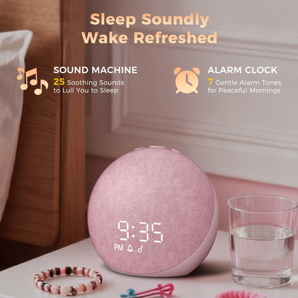 Acedeck 9-color night light in pink, soft glow for bedtime rituals