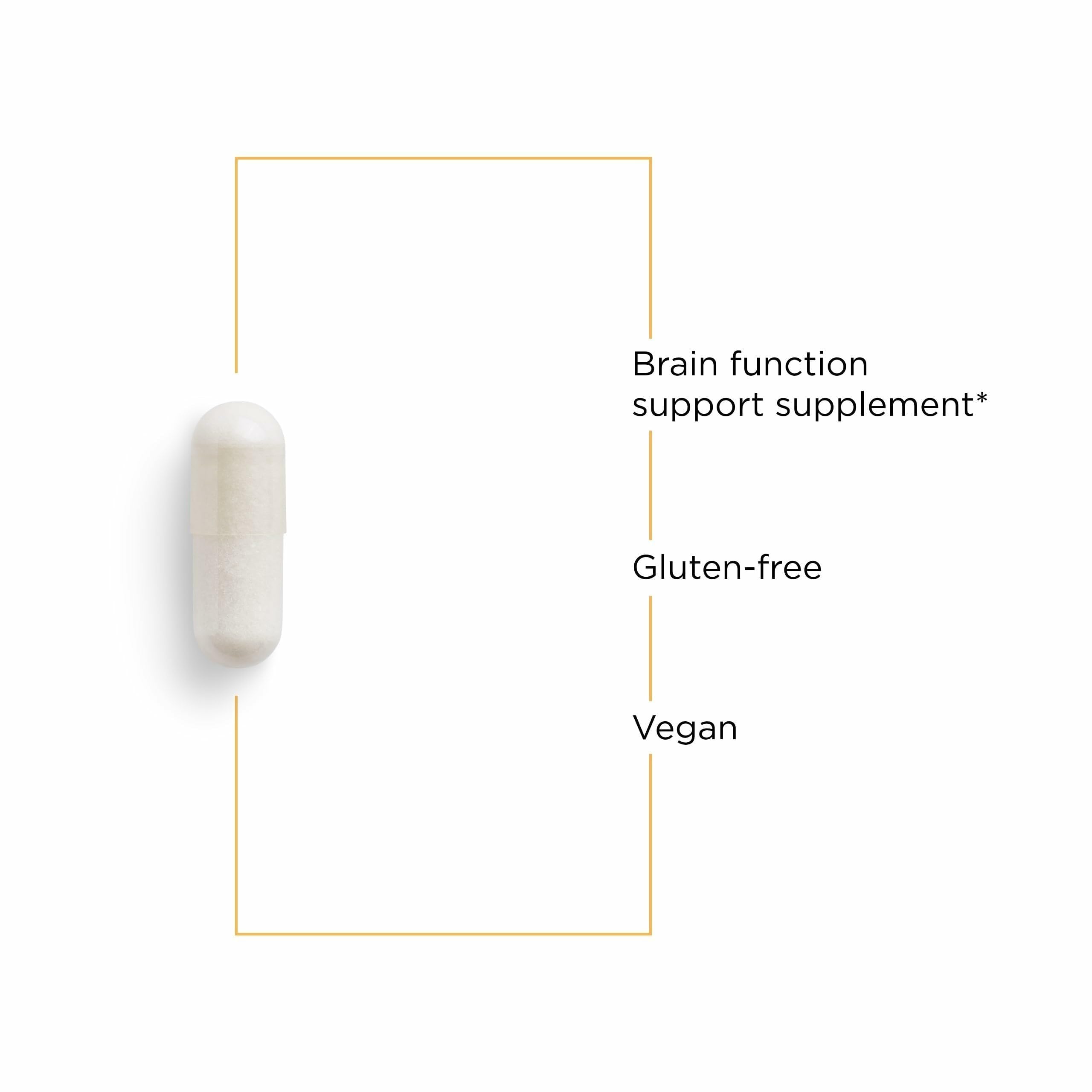 Vegan gluten free label on Acetyl L-Carnitine product