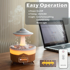 AChoice4U 350ml water tank enables long, quiet misting sessions