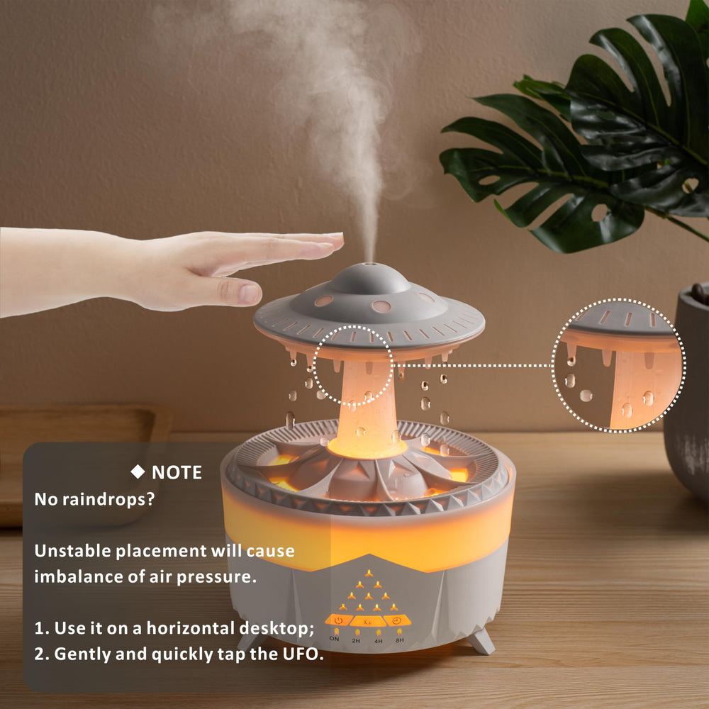 AChoice4U remote-control diffuser for convenient aromatherapy sessions