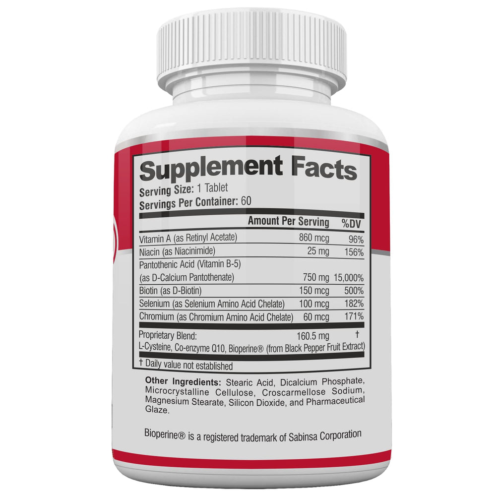 Acnetame daily dosage tablet held in hand indicating simple, repeatable regimen.