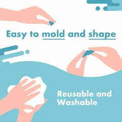 Acousdea side-sleeper friendly ear plugs stay in place during sleep.