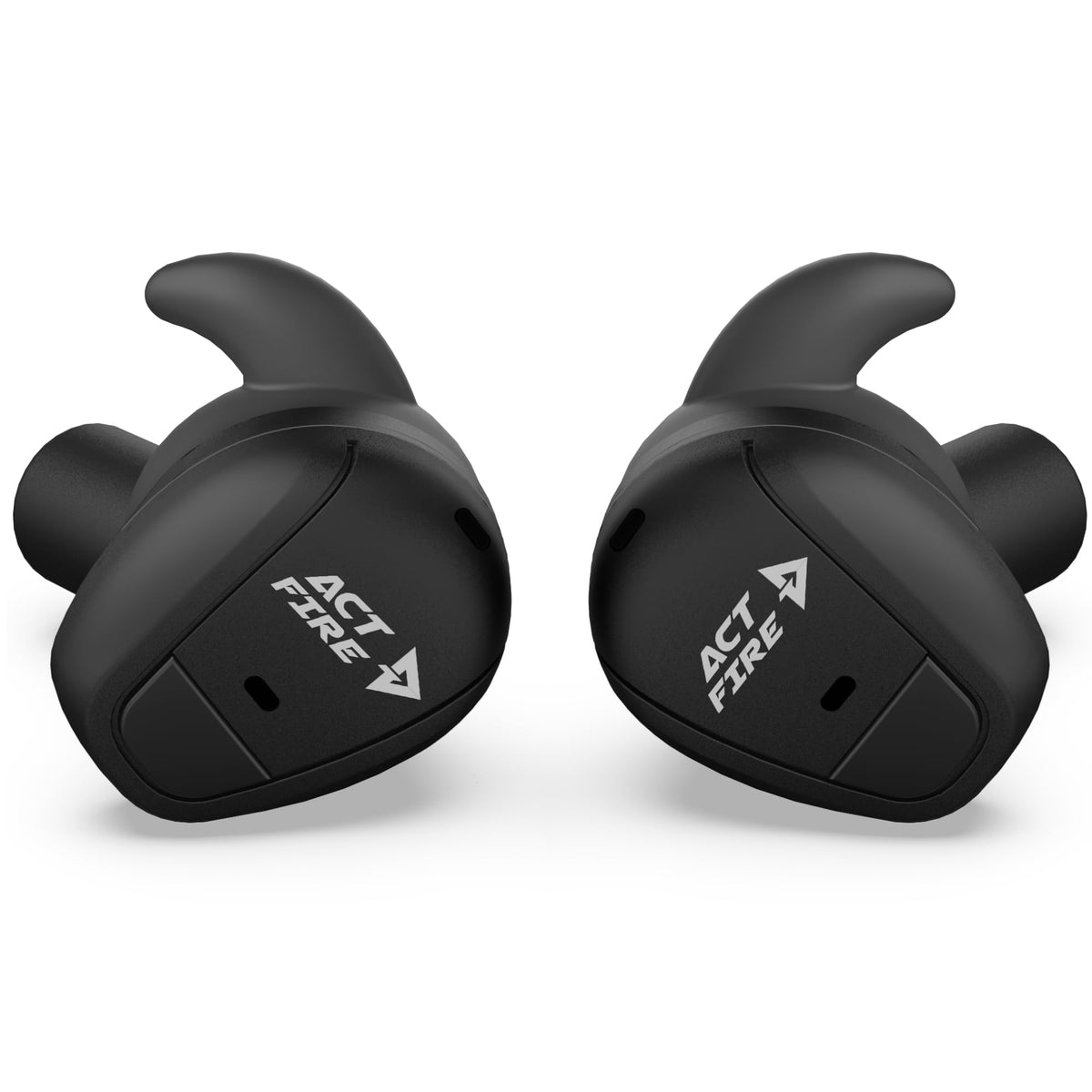 ACT FIRES shooting earbuds in-ear design provides lightweight range protection