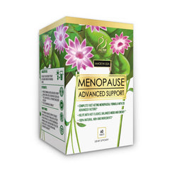 ACTIF Menopause Advanced Support bottle with tablets for daily wellness support.