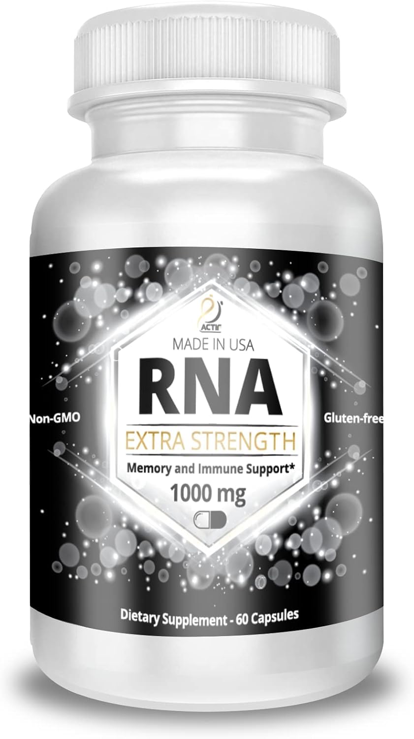 ACTIF RNA extra strength bottle shown for daily immune and energy support