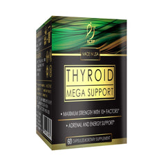 ACTIF Thyroid Mega Support bottle front with branding for energy support