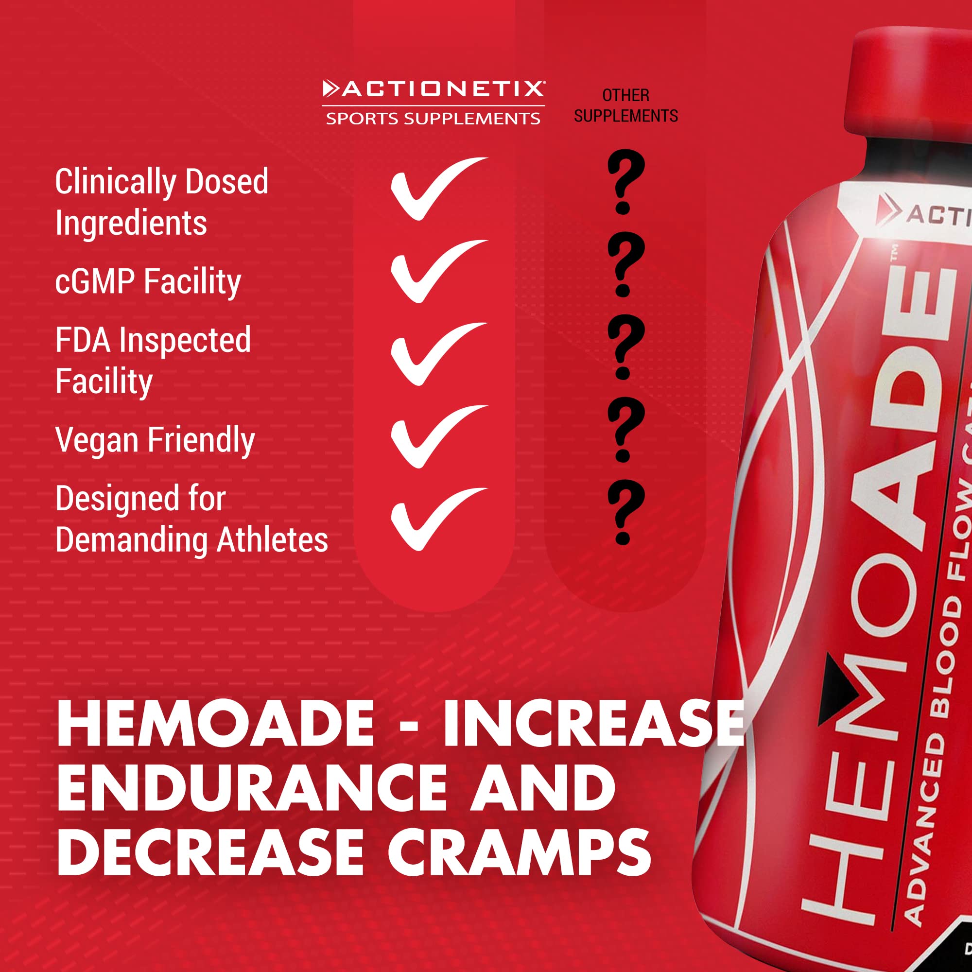 Actionetix HemoAde cramp bark ingredient closeup suggesting cramp support.