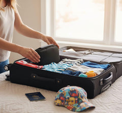 Actis Care MediKit compact size fits bags and luggage for travel.