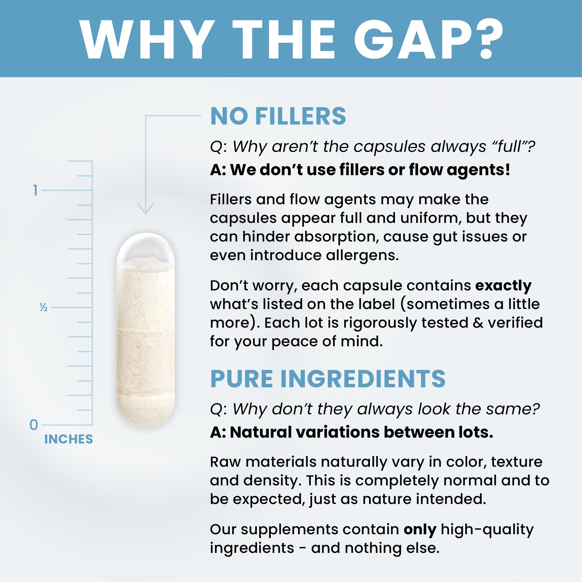 Activ-Vial desiccant bottle inside emphasizes freshness for Pure Therapro Rx Probiotic Daily.