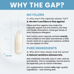Activ-Vial desiccant bottle inside emphasizes freshness for Pure Therapro Rx Probiotic Daily.