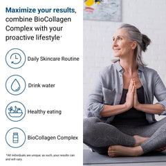 ActivatedYou BioCollagen Complex hair shine image showcases shinier, healthier-looking strands.