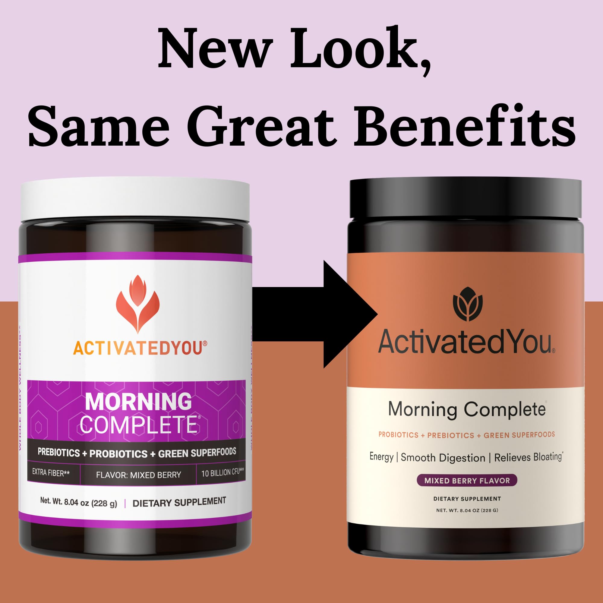 Measuring scoop with ActivatedYou Morning Complete for easy portion control