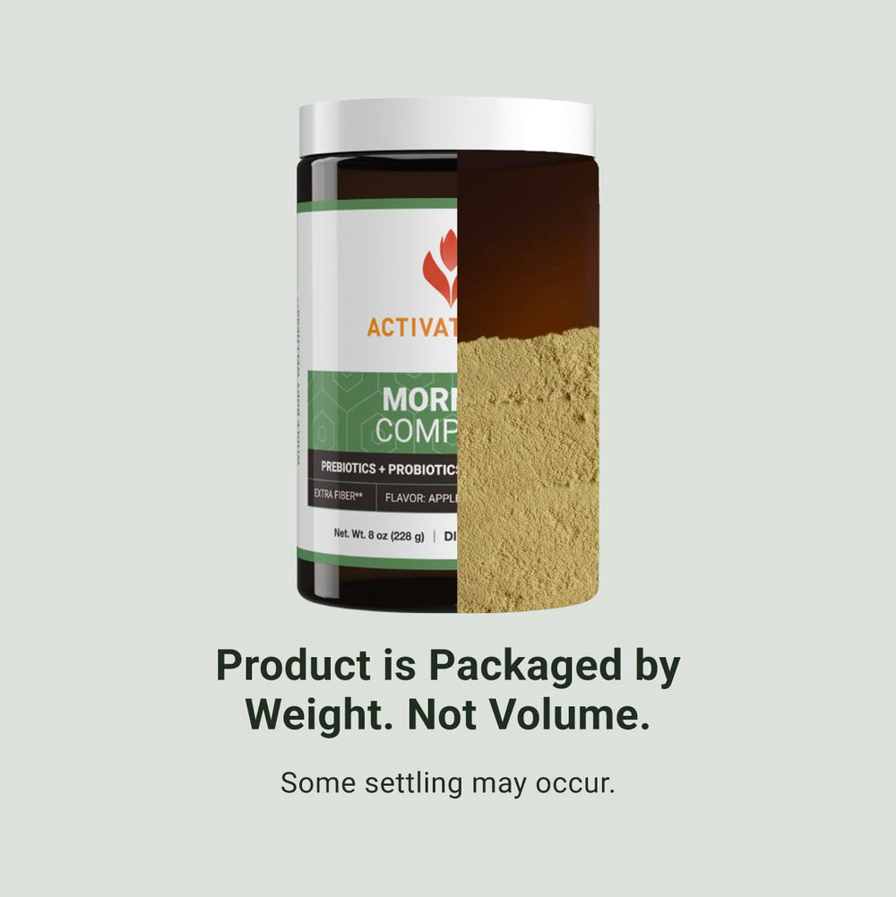 ACTIVATEDYOU Morning Complete spoon-fresh powder dissolves easily for quick morning rituals.