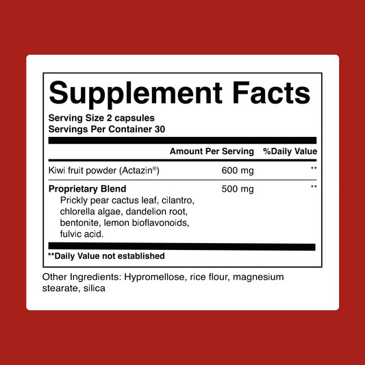Close-up of ActivatedYou Total Bio Reset capsules highlighting digestive support.