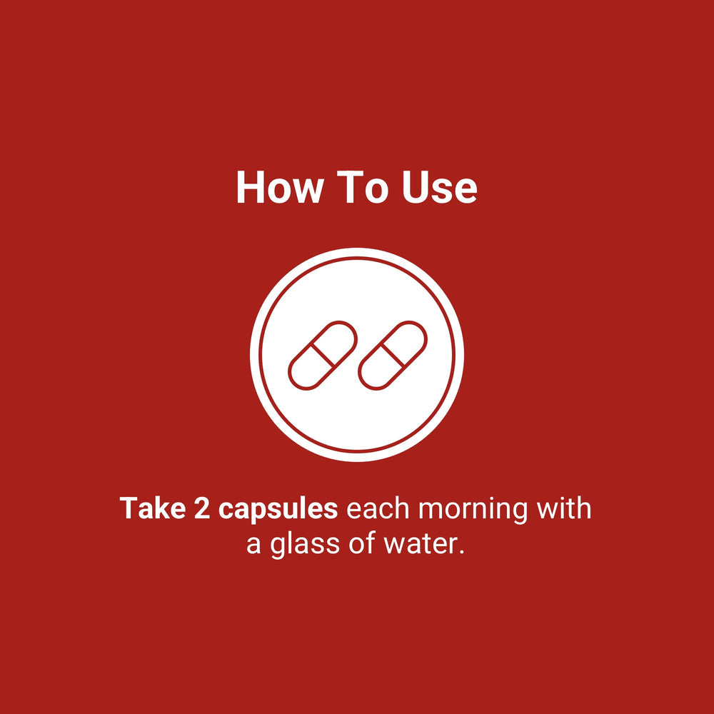 Capsules with lemon peel and greens suggest gentle energy support.