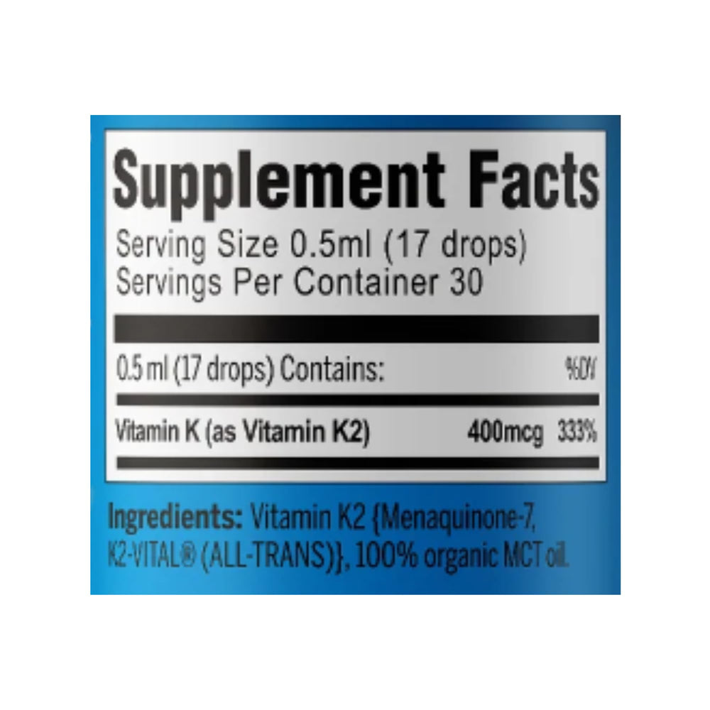 ACTIVATION K2MK7 liquid dropper close-up highlights gentle dosing.