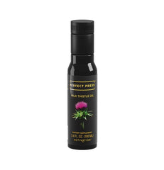 ACTIVATION milk thistle oil pour shot illustrating smooth texture ideal for drizzling.