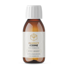 Activation Perfect Iodine bottle with easy-dose pour for thyroid support.