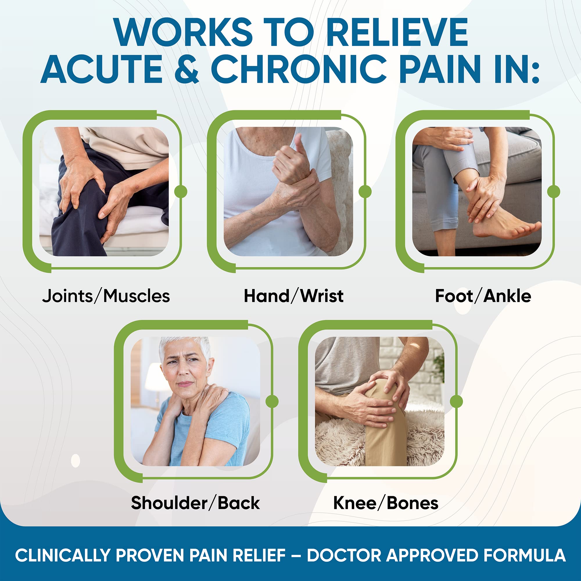 Active Again Hope Science Cream applied to the lower back during routine.
