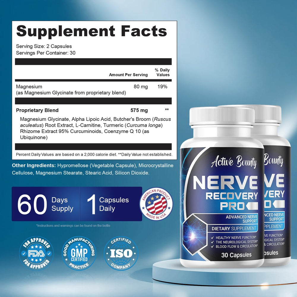 Active Bounty alpha lipoic acid closeup with supplement blend