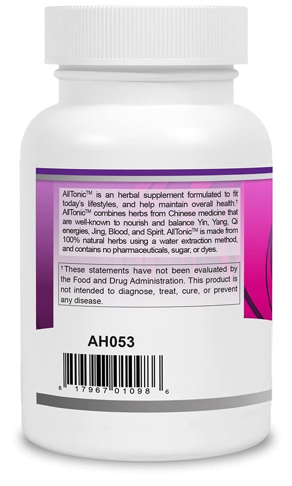 ActiveHerb AllTonic bottle pour ideal for a calm morning routine.