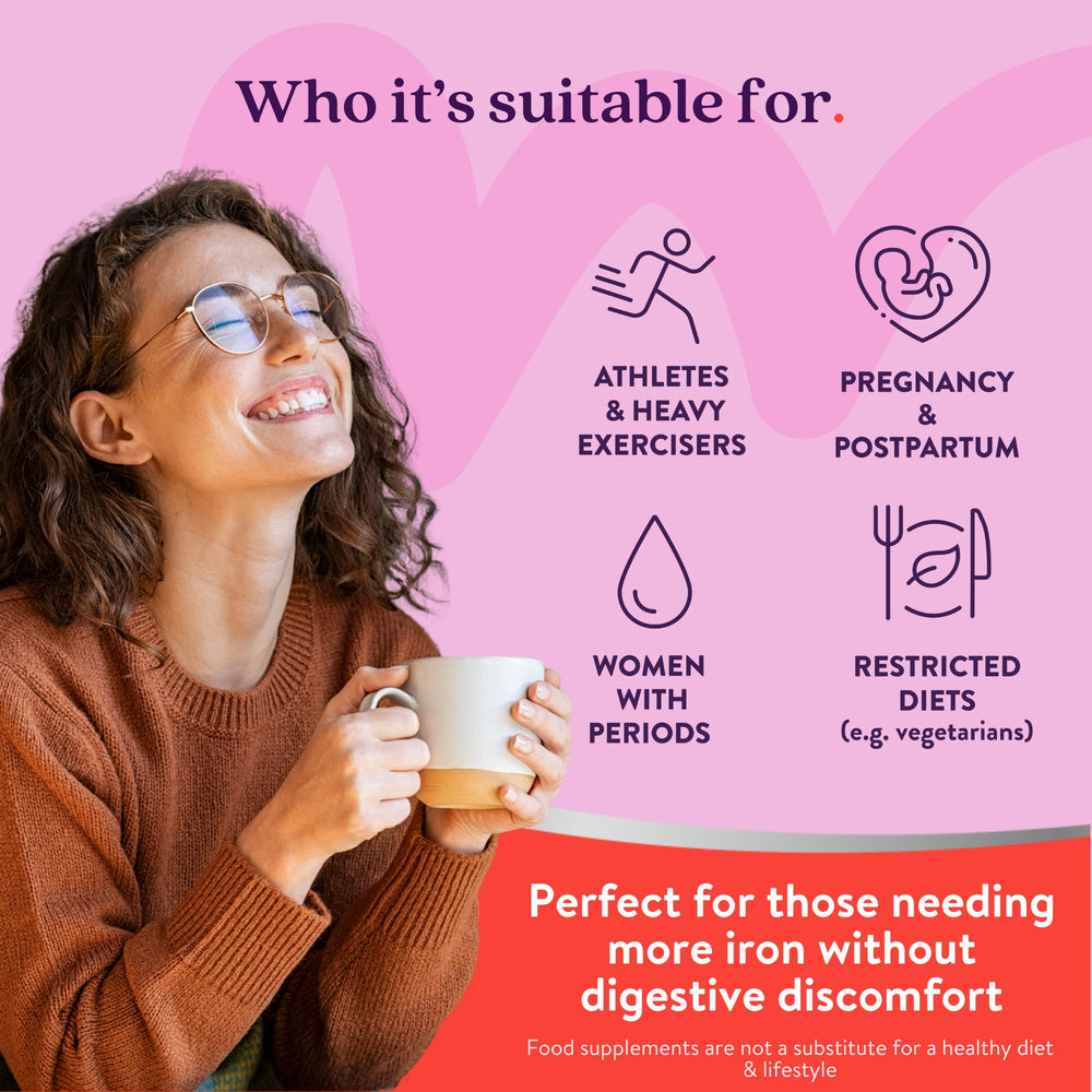 Active Iron pregnancy-friendly formula for expectant moms