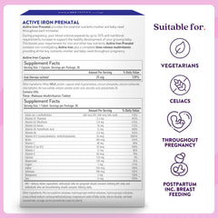 Active Iron Prenatal daily-dose moment, simple addition to morning routine