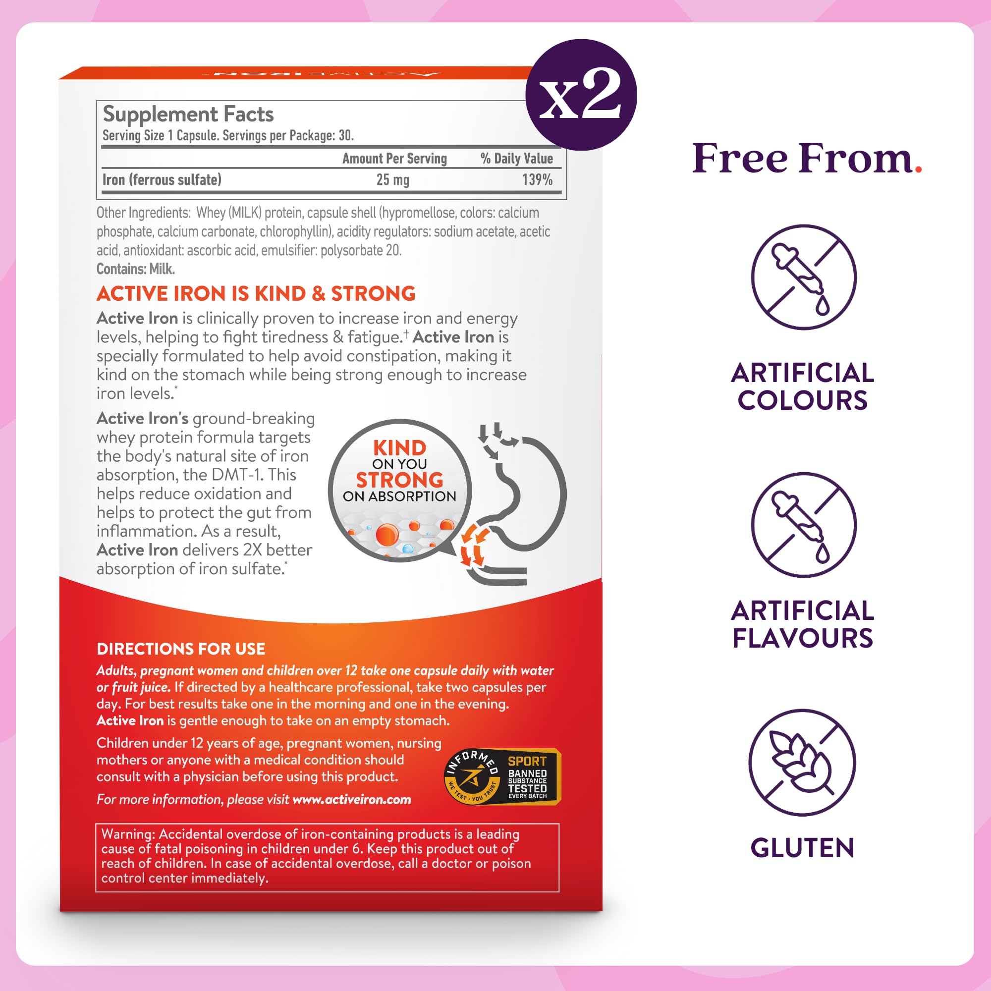 Free from artificial colors and flavors for sensitive diets.